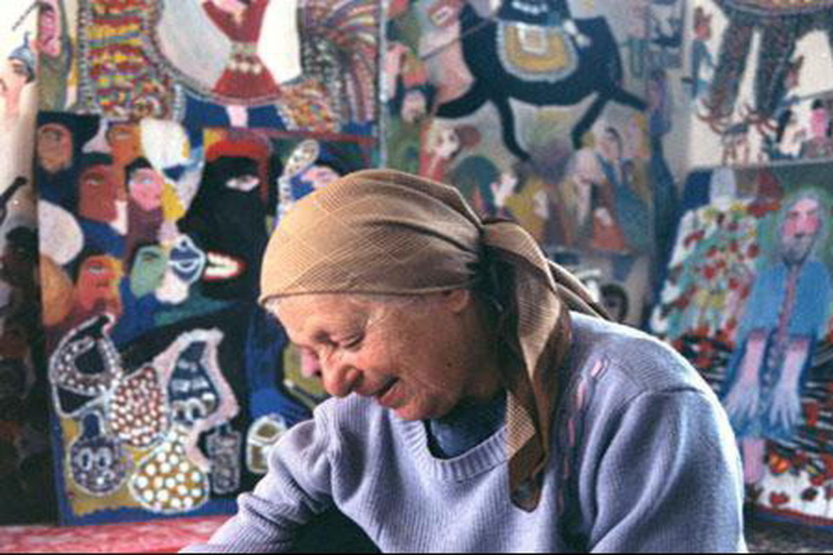 نمایشگاه آثار نقاشی ننه مکرمه