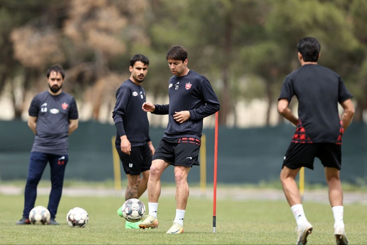 تمرین پرسپولیس