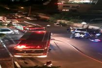 یک خوابگاه دخترانه در تهران دچار حریق شد+ فیلم و تصاویر
