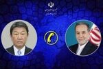 وزرای امور خارجه ایران و ژاپن با یکدیگر گفتگو کردند
