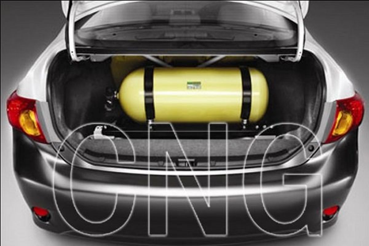 گاز سوزکردن خودرو