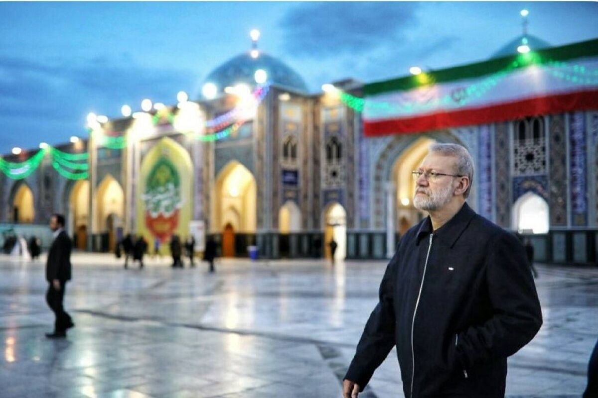 علی لاریجانی در مشهد 