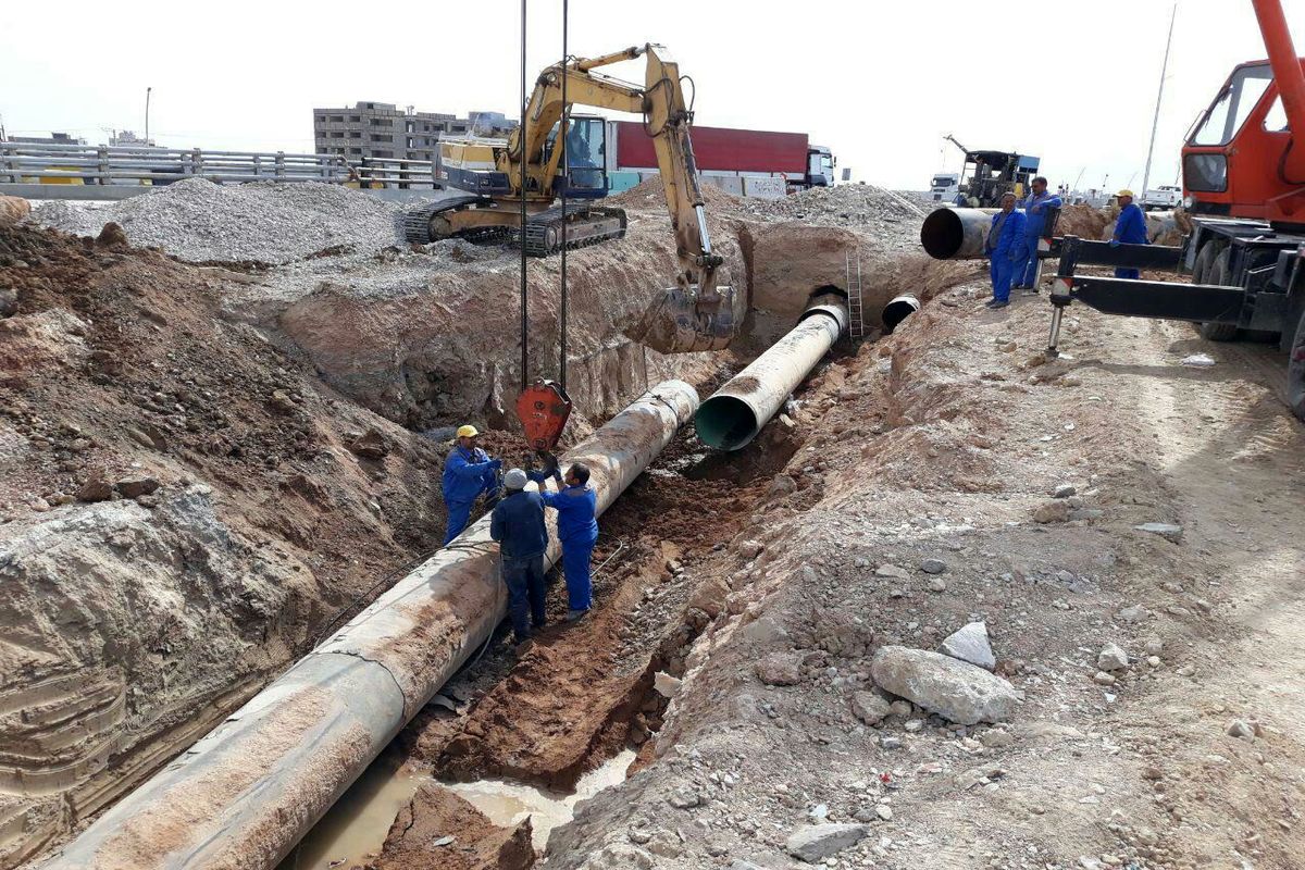 اصفهان- خط آبرسانی