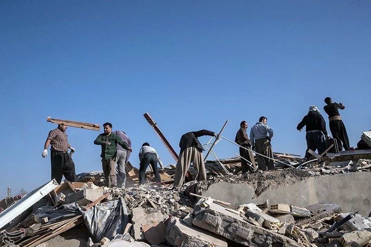 مناطق زلزله زده کرمانشاه