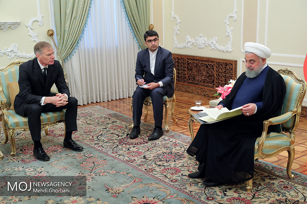 تقدیم استوارنامه سفرای جدید به رییس جمهوری - ۹ مرداد ۱۳۹۷