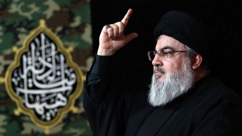 سیدحسن نصرالله گفت رهبر ایران را تنها نمی گذارد