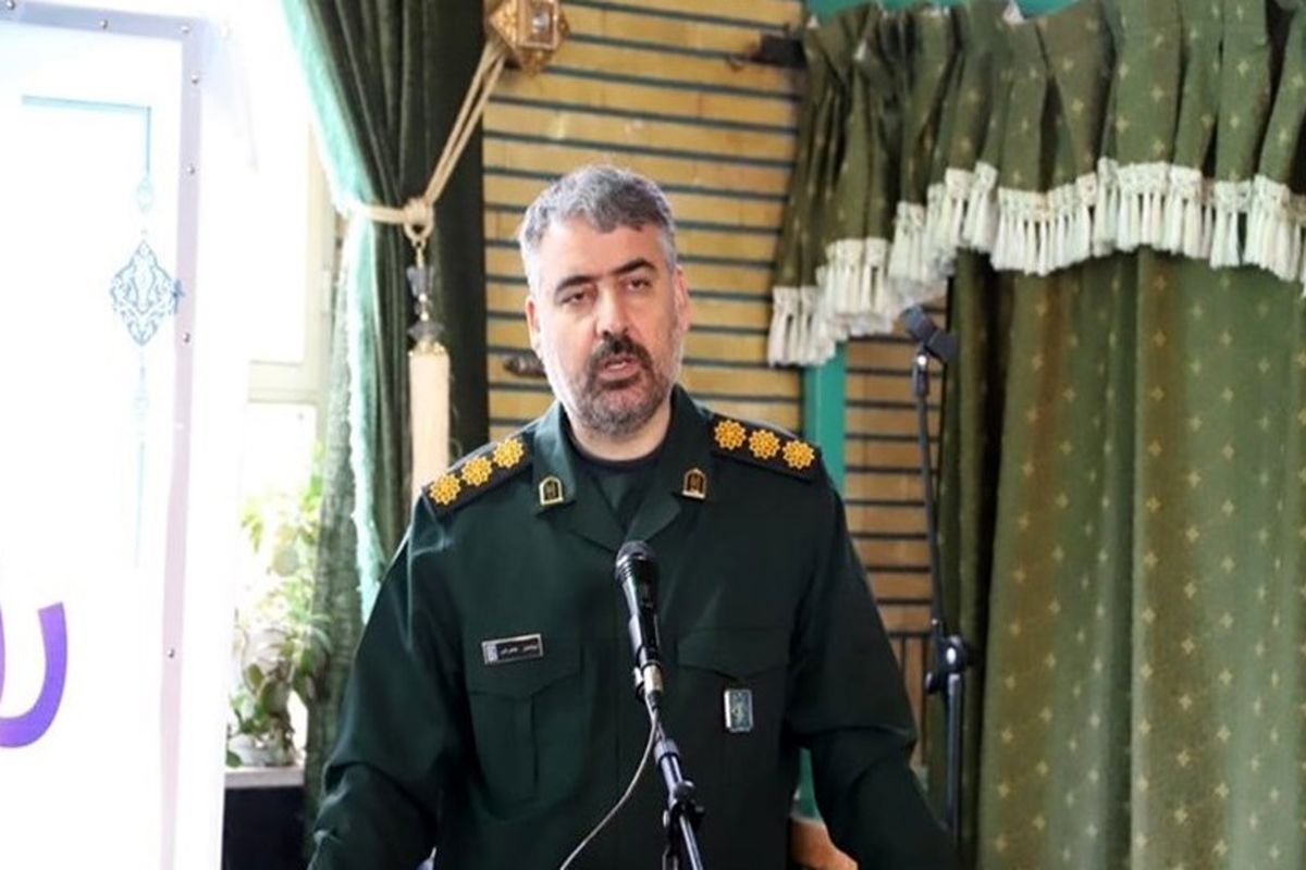 ،سرهنگ ابوالفضل طاهرخانی جانشین فرمانده سپاه استان قزوین