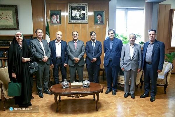 تقویت دیپلماسی علمی، محور گفت‌وگوی رئیس دانشگاه تهران و سفیر جدید پاکستان