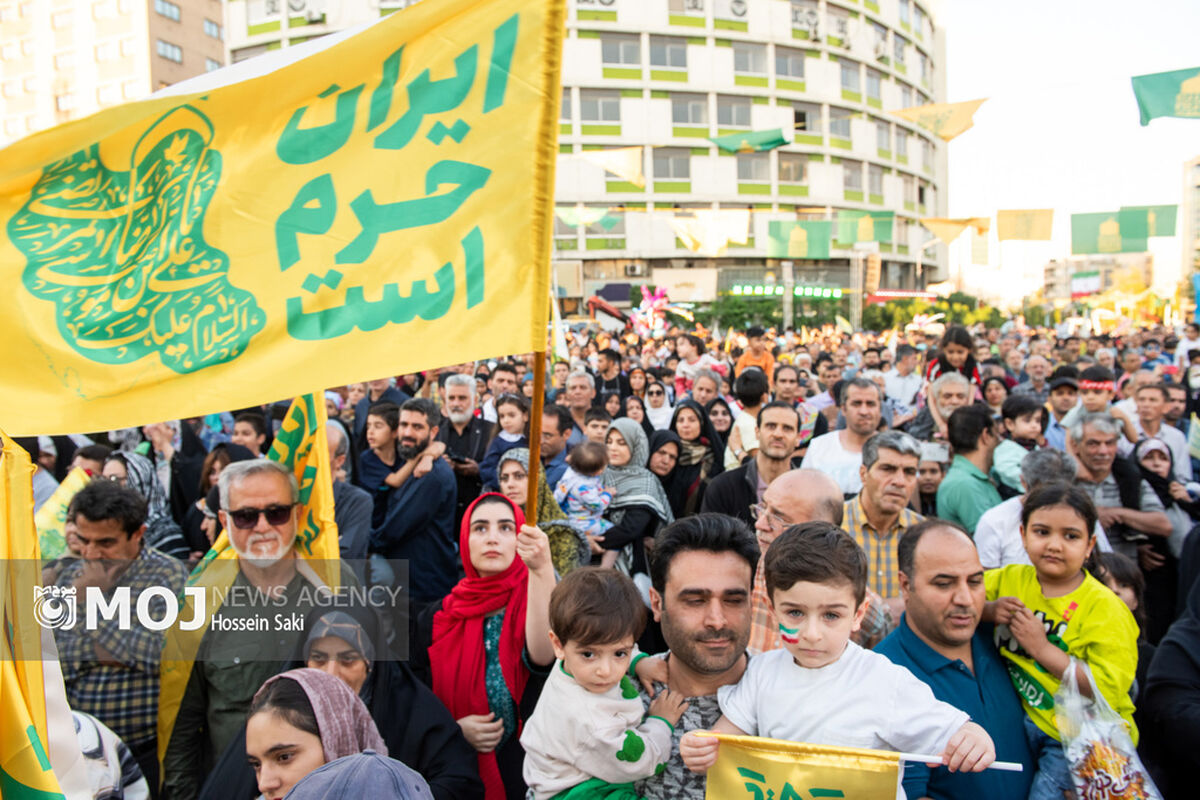جشن بزرگ امام رضایی‌ها در تهران