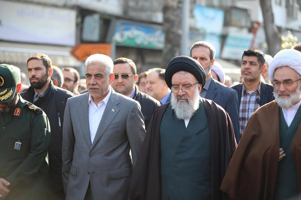 راهپیمایی ۲۲ بهمن در رشت