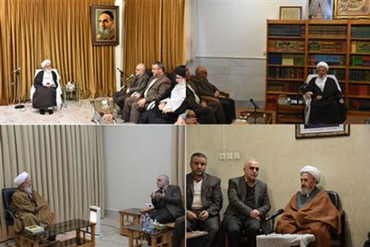 دیدار وزیر اقتصاد با مراجع تقلید