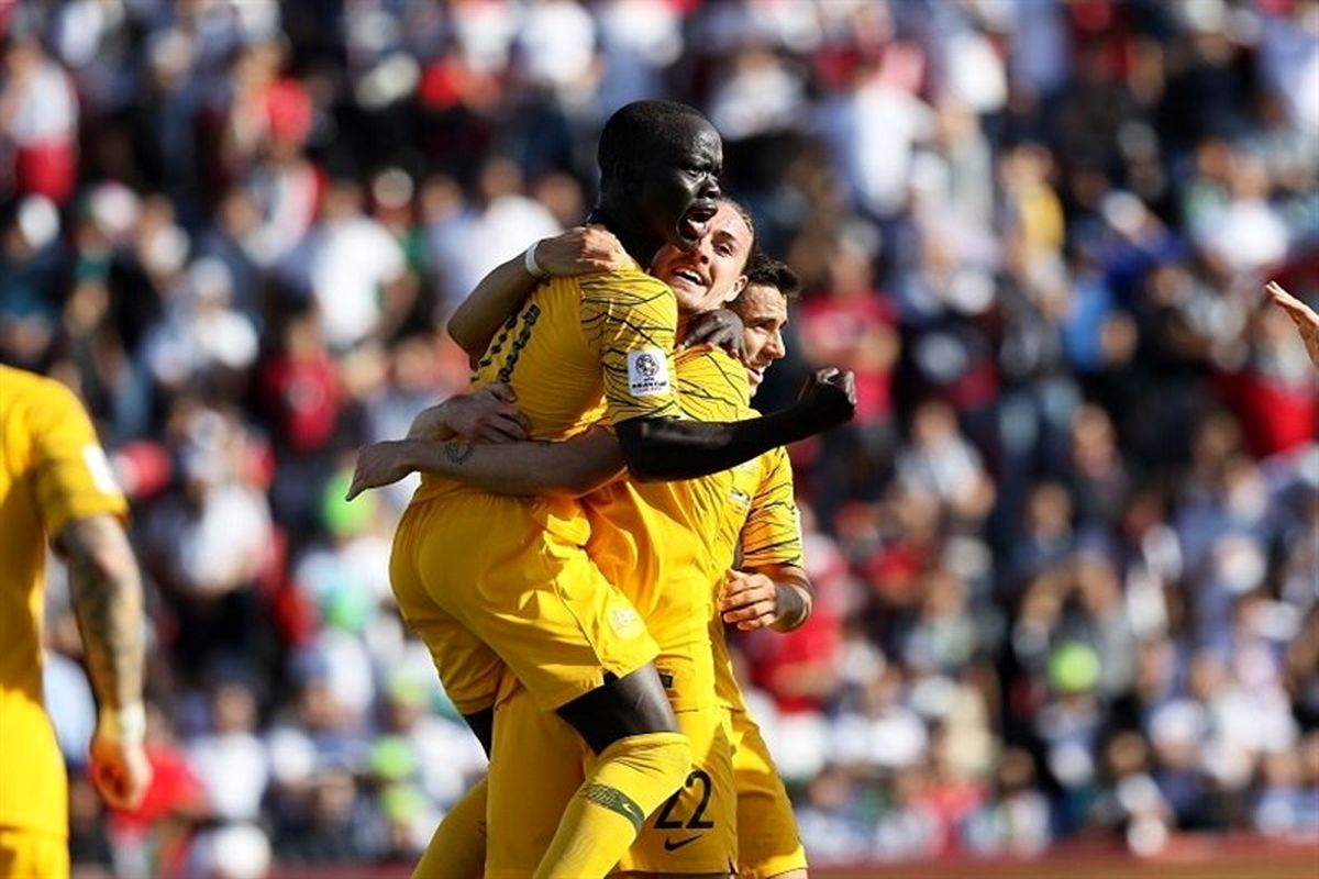 بازی استرالیا و فلسطین