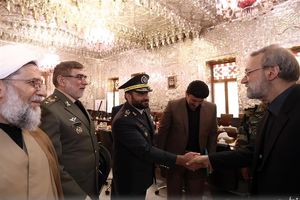 فرماندهان ارتش با لاریجانی دیدار کردند