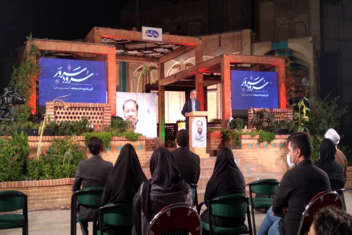 وزیر ارشاد در مراسم یادبود محمدسرور رجائی