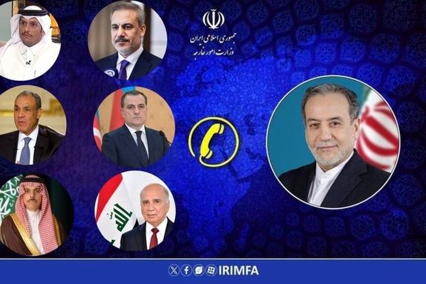 عراقچی با همتایان منطقه‌ای درباره آخرین ابتکارات ایران جهت پایان جنگ گفتگو کرد