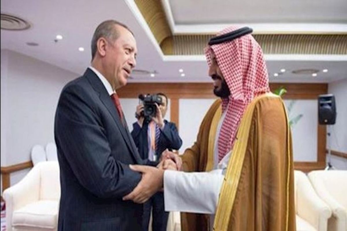 دیدار اردوغان و بن سلمان