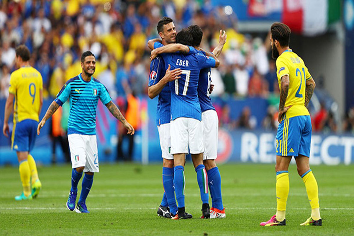 بازی ایتالیا و سوئد