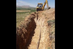 رفع مشکل قطعی و نوسان آب روستای آفریانج شهرستان سنقر و کلیایی