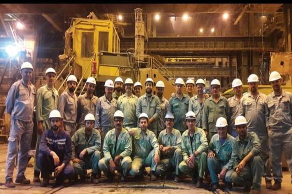 ریخته‌گری ۲۰۲ ذوب متوالی در ماشین شمارۀ ۴