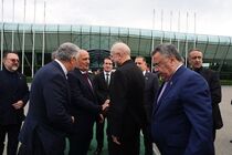 قالیباف باکو را ترک کرد