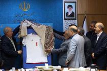 پیراهن تیم ملی فوتسال دانش‌آموزان رونمایی شد