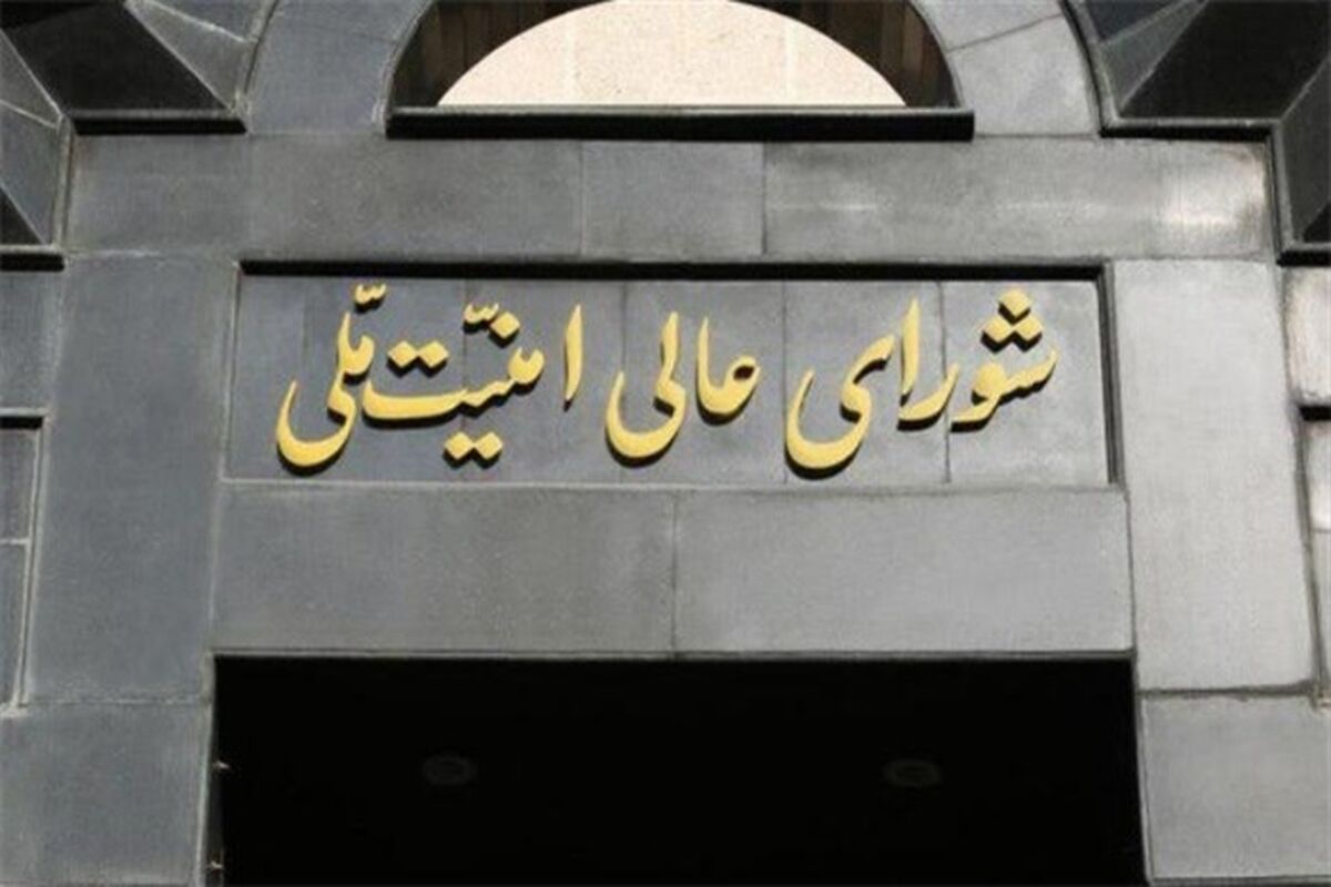 شورای عالی امنیت ملی