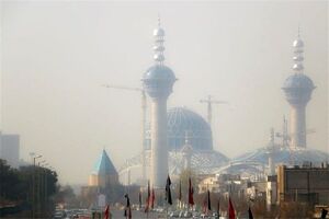 آلودگی هوای اصفهان برای گروه های حساس / شاخص کیفی هوا ۱۴۰ 