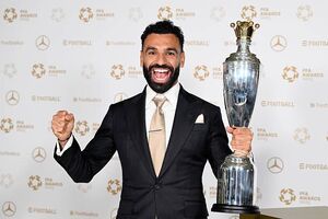 محمد صلاح برای سومین بار مرد سال لیگ برتر انگلیس شد