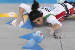 الناز رکابی از رنکینگ ملی سنگنوردان ایران حذف شد