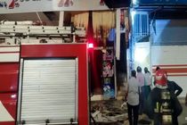 آتش سوزی منزل مسکونی مهار شد