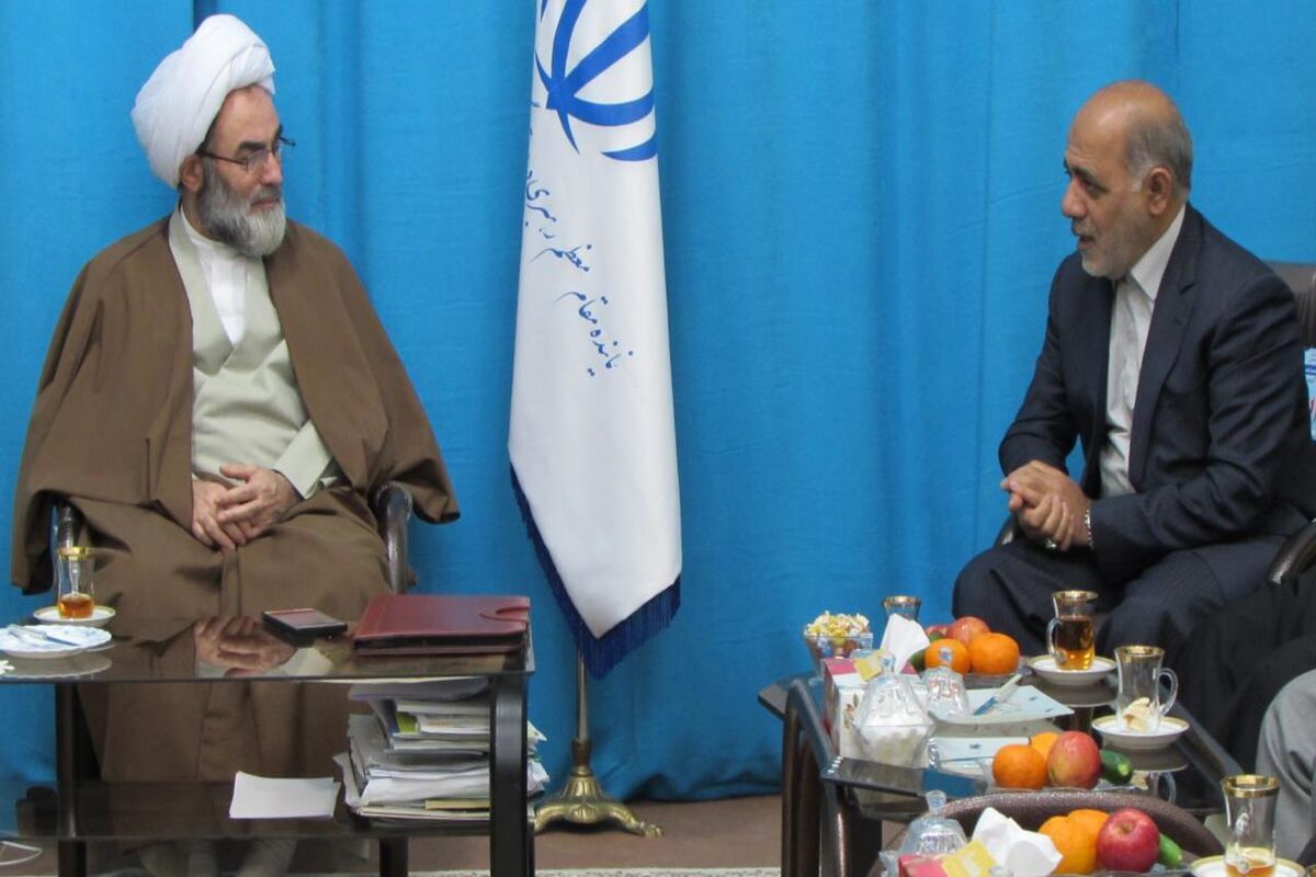 آیت الله فلاحتی در دیدار با معاون هماهنگ کننده ستاد کل نیروهای مسلح