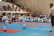 مسابقات کاراته بسیج در دهلران برگزار شد