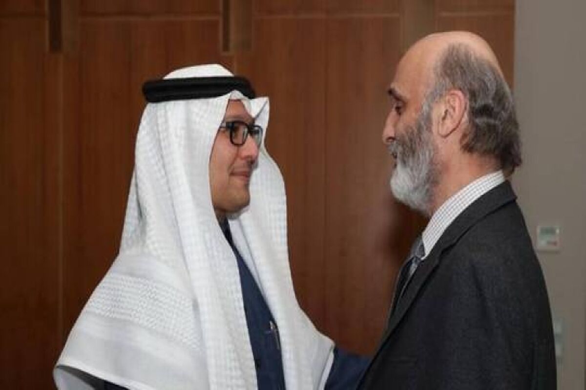 سفیر سعودی و سمیر جعجع