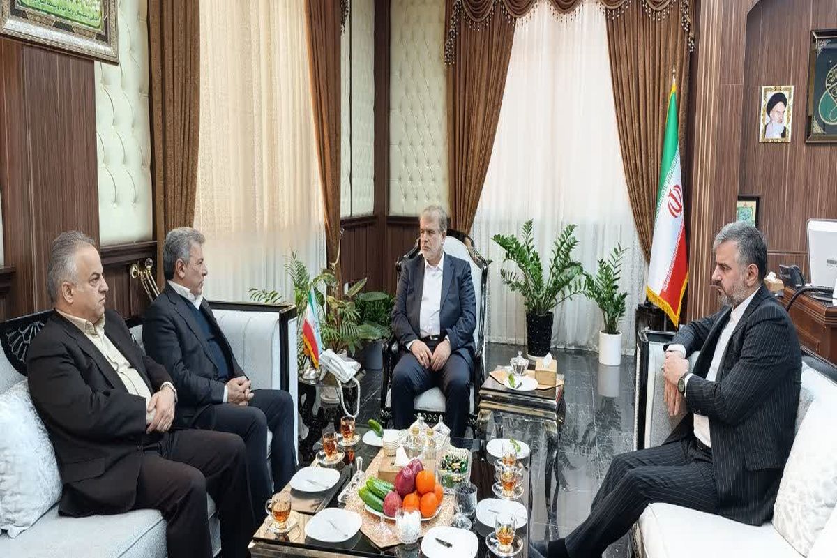 دیدار رئیس کل دادگستری مازندران با مدیرعامل شرکت بهپاک بهشهر