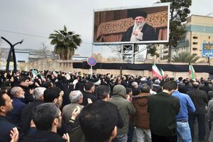 اجتماع بزرگ مردم شیراز در رثای شهادت حضرت امام خامنه‌ای