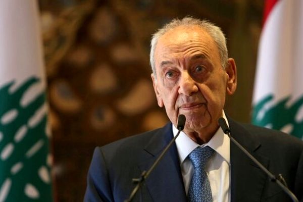 رئیس پارلمان لبنان درباره مذاکرات واشنگتن و بیروت اظهار نظر کرد