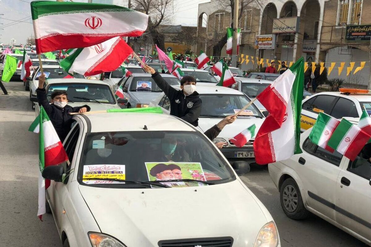 راهپیمایی ۲۲ بهمن کرمانشاه