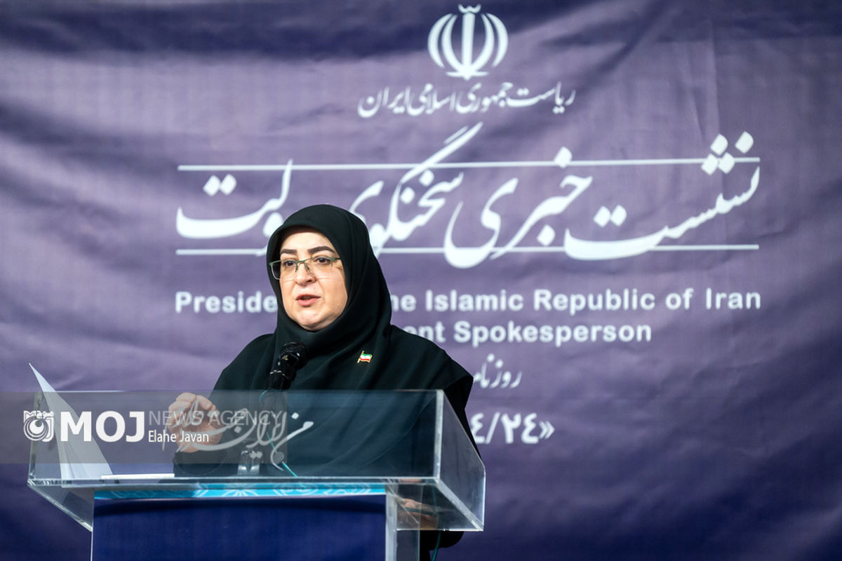 نشست سخنگوی دولت