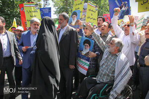 انتقاد از توهین به رییس‌جمهور در راهپیمایی روز قدس/مجلس آماده پاسخ به مصوبه ضدایرانی سنای آمریکا است