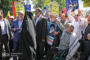 انتقاد از توهین به رییس‌جمهور در راهپیمایی روز قدس/مجلس آماده پاسخ به مصوبه ضدایرانی سنای آمریکا است