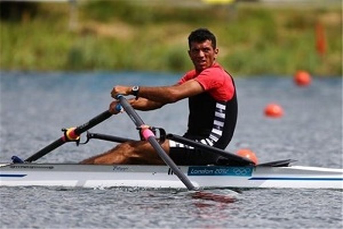 علی اجاقی قایقران کرمانشاهی