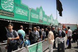 یک میلیون و ۱۷۰ هزار تردد در مرزهای شلمچه و چذابه ثبت شد / برپایی هزار موکب در خوزستان و ۱۰۰ موکب در مسیر نجف تا کربلا