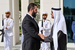  الجولانی با رئیس امارات در ابوظبی دیدار کرد