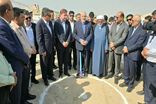 عملیات اجرایی پست 132/20 کیلوولت چاه مبارک عسلویه با حضور وزیر نیرو آغاز شد