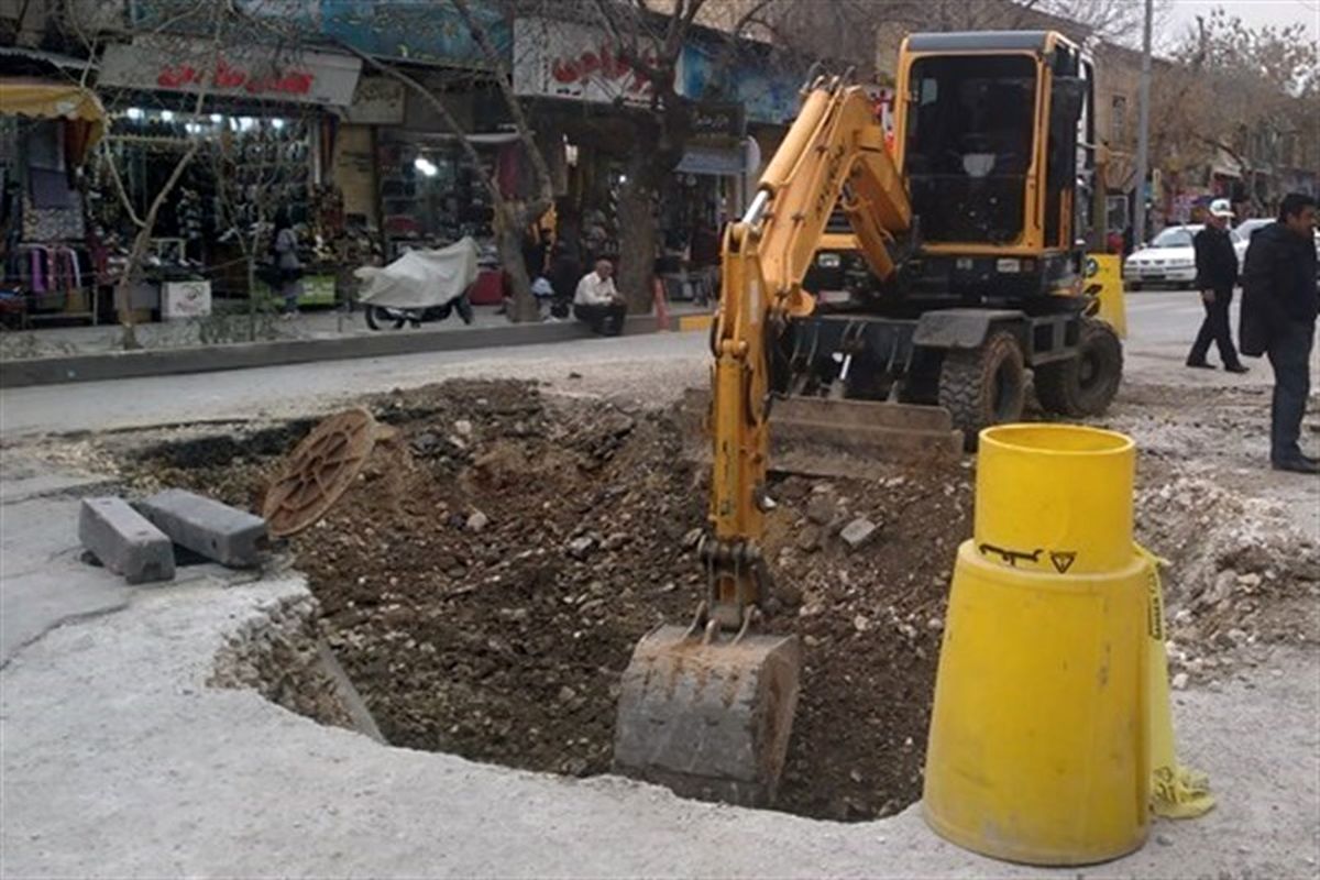 فرونشست زمین در شیراز