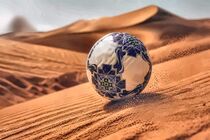 رونمایی AFC از توپ جام ملت‌های آسیا ۲۰۲۷ عربستان + فیلم
