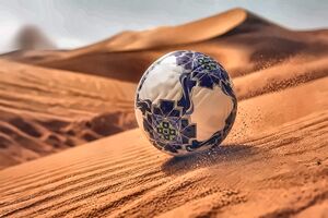 رونمایی AFC از توپ جام ملت‌های آسیا ۲۰۲۷ عربستان + فیلم
