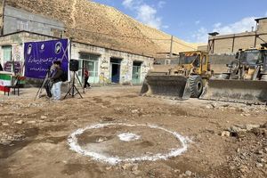 کلنگ زنی ساخت ۱۷ مدرسه استاندارد در خراسان رضوی