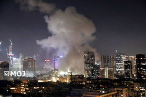 تصاویر جدید از حمله موشکی ایران به حیفا منتشر شد+فیلم