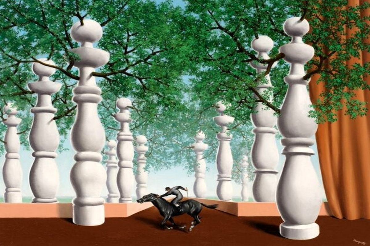 تابلوی مشهور «سوار گمشده»